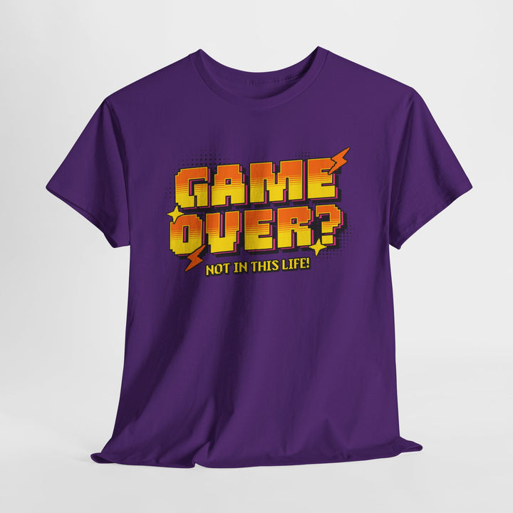 Game Over Not In This Life - Vibzzy™ T-shirt - Retro Flynn