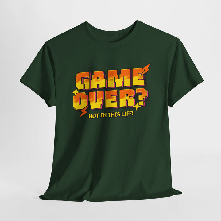 Game Over Not In This Life - Vibzzy™ T-shirt - Retro Flynn