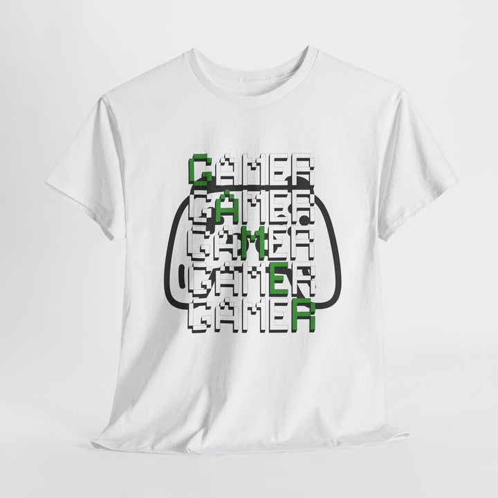 Gamer Stack - Vibzzy™ T-Shirt - Retro Flynn