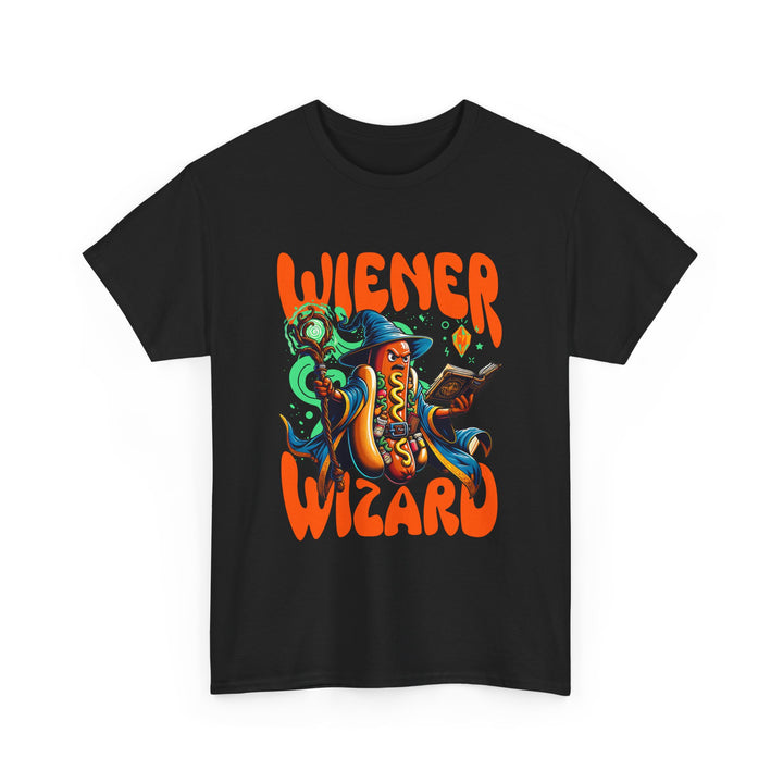 Wiener Wizard - Vibzzy™ T-shirt - Retro Flynn
