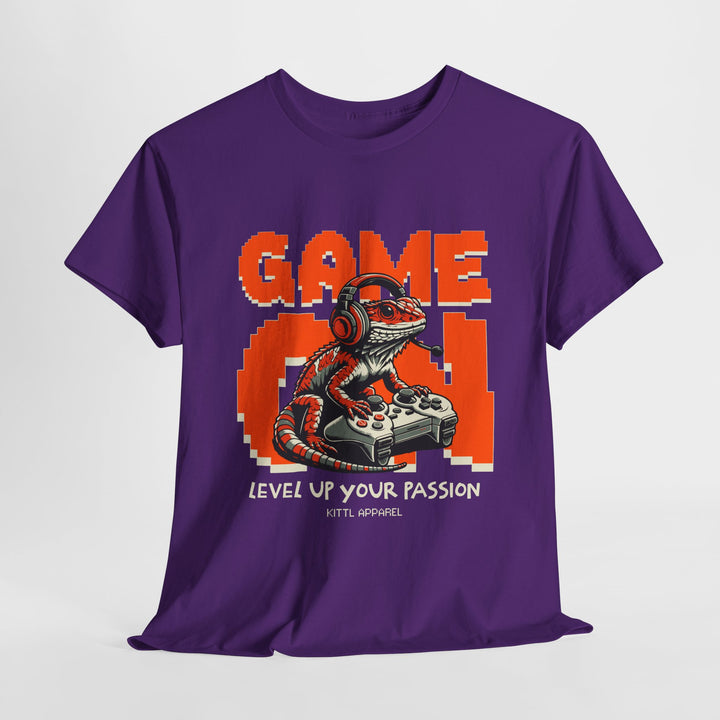 Game On Lizard - Vibzzy™ T-Shirt - Retro Flynn
