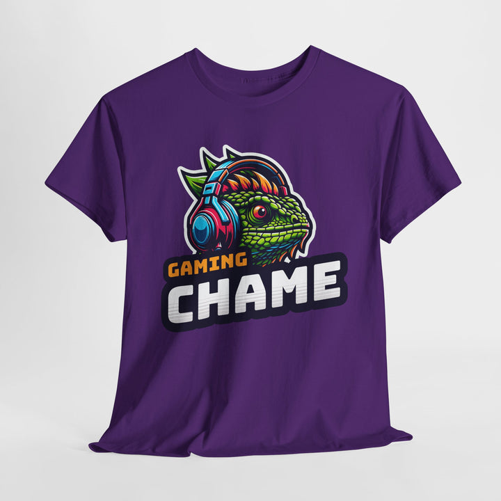 Gaming Chameleon - Vibzzy™ T-shirt - Retro Flynn
