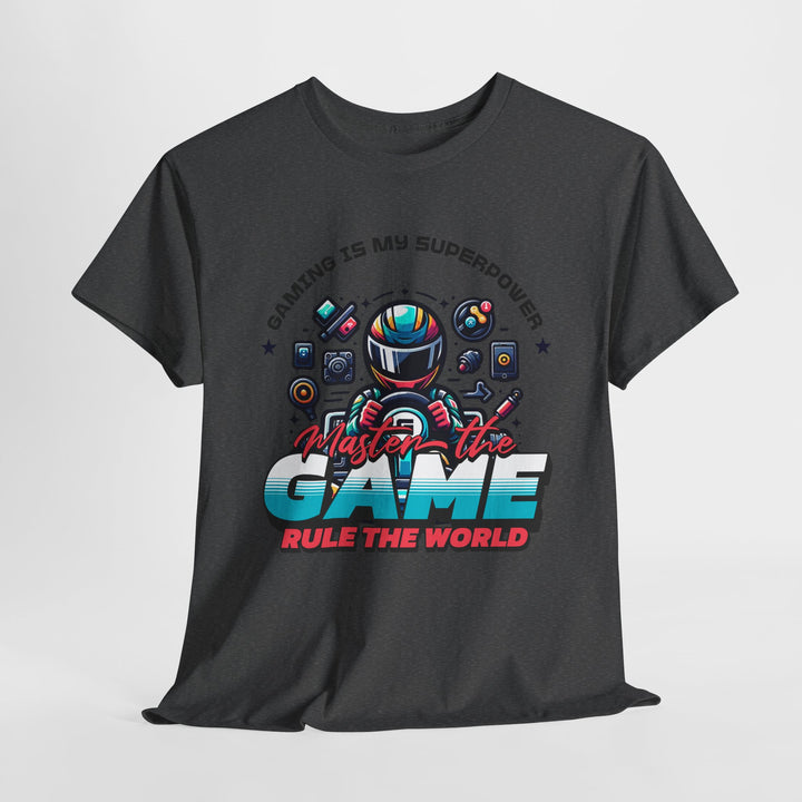 Master the Game Rule the World - Vibzzy™ T-shirt - Retro Flynn