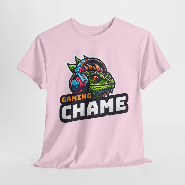 Gaming Chameleon - Vibzzy™ T-shirt - Retro Flynn