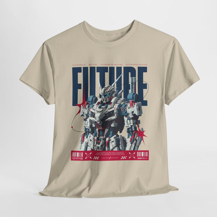 Cybernetic Mech Warrior - Vibzzy™ T-shirt - Retro Flynn