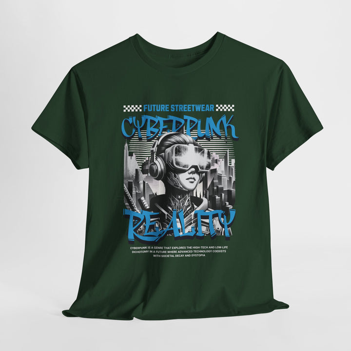 Cyberpunk Reality - Vibzzy™ T-shirt - Retro Flynn