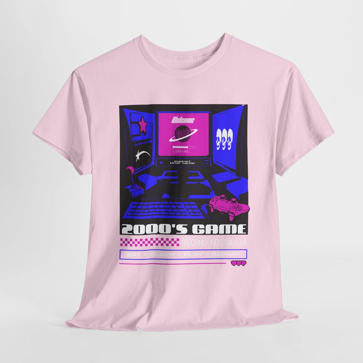 2000's Game Techno Nostalgia - Vibzzy™ T-Shirt - Retro Flynn