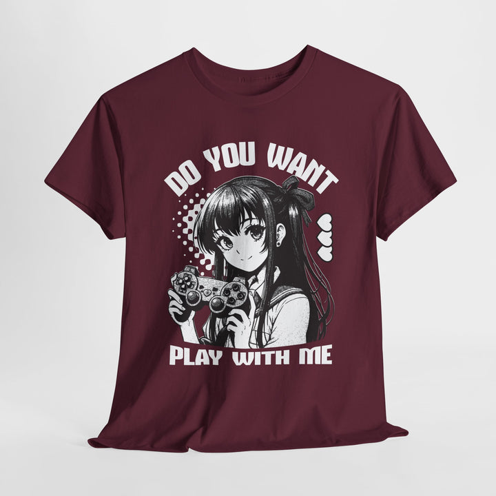 Do You Want Play With Me - Vibzzy™ T-Shirt - Retro Flynn