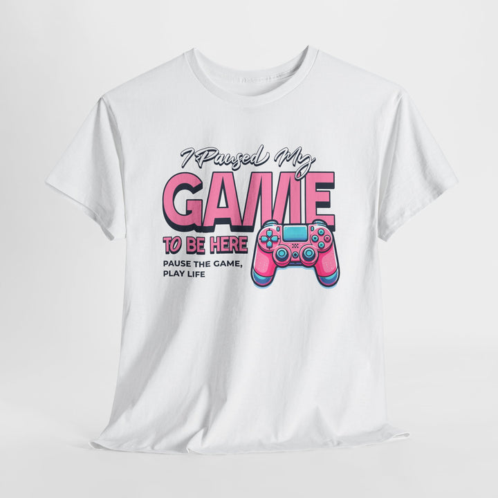 Pause Life Gaming - Vibzzy™ T-shirt - Retro Flynn