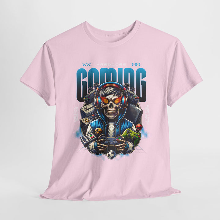 Retro Gamer Skull - Vibzzy™ T-shirt - Retro Flynn