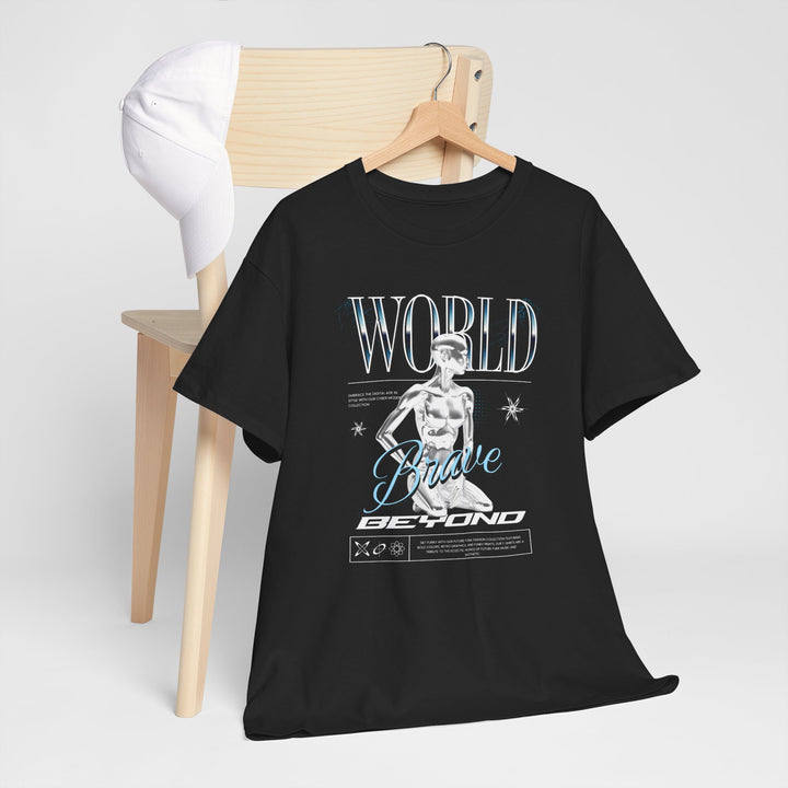World Brave Beyond - Vibzzy™ T-shirt - Retro Flynn