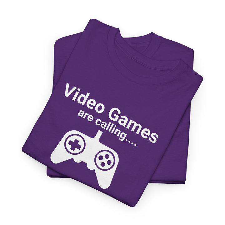 Video Games Calling - Vibzzy™ T-Shirt - Retro Flynn