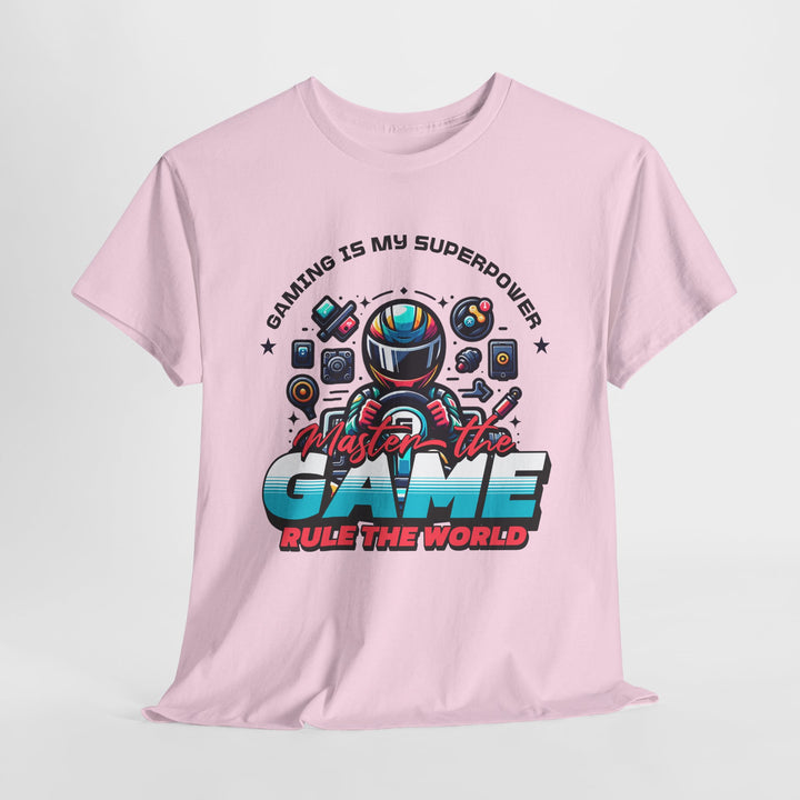 Master the Game Rule the World - Vibzzy™ T-shirt - Retro Flynn