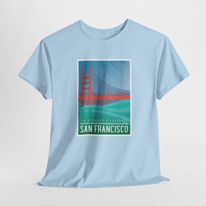 San Francisco Metropolis - Vibzzy™ T-Shirt - Retro Flynn