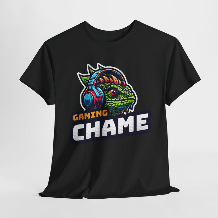 Gaming Chameleon - Vibzzy™ T-shirt - Retro Flynn