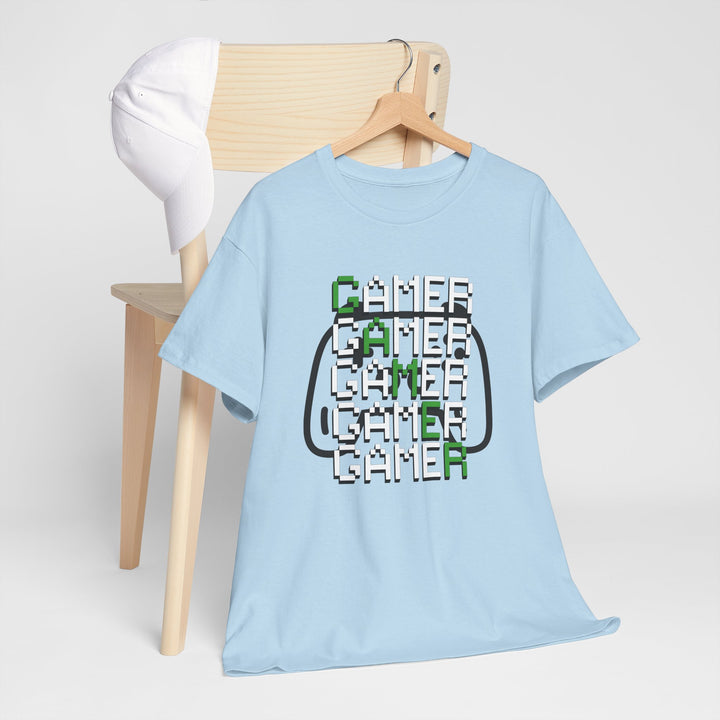 Gamer Stack - Vibzzy™ T-Shirt - Retro Flynn