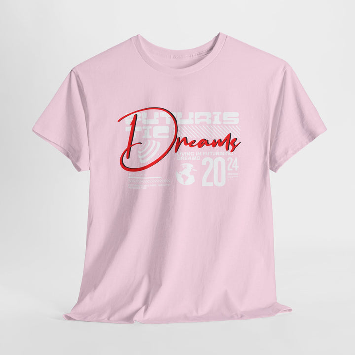 Futuristic Dreams 2024 - Vibzzy™ T-shirt - Retro Flynn