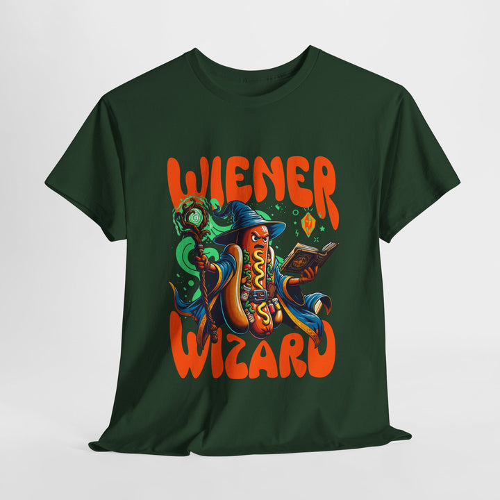 Wiener Wizard - Vibzzy™ T-shirt - Retro Flynn