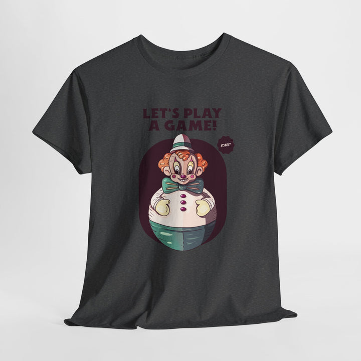 Scary Clown Game - Vibzzy™ T-shirt - Retro Flynn