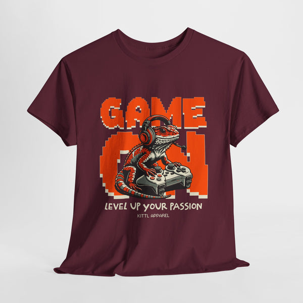 Game On Lizard - Vibzzy™ T-Shirt - Retro Flynn