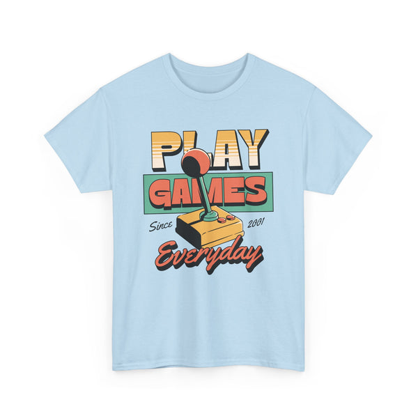 Play Games Everyday - Vibzzy™ T-Shirt - Retro Flynn