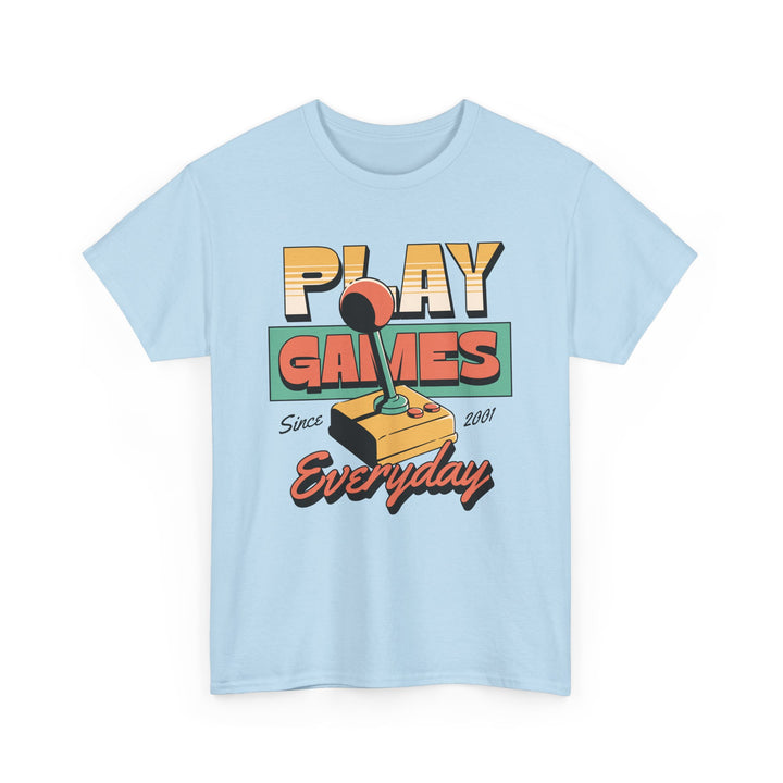 Play Games Everyday - Vibzzy™ T-Shirt - Retro Flynn