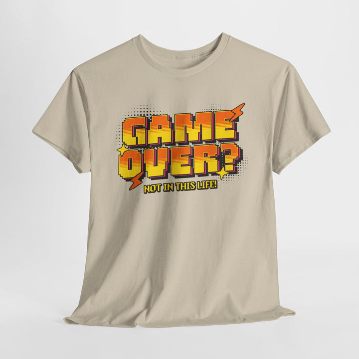 Game Over Not In This Life - Vibzzy™ T-shirt - Retro Flynn