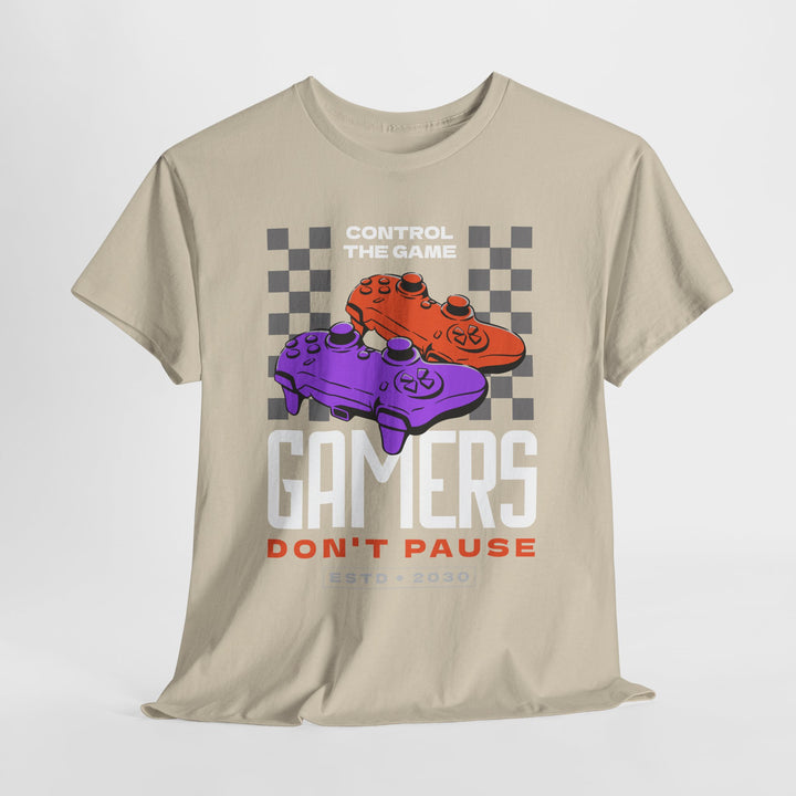 Control The Game - Vibzzy™ T-Shirt - Retro Flynn