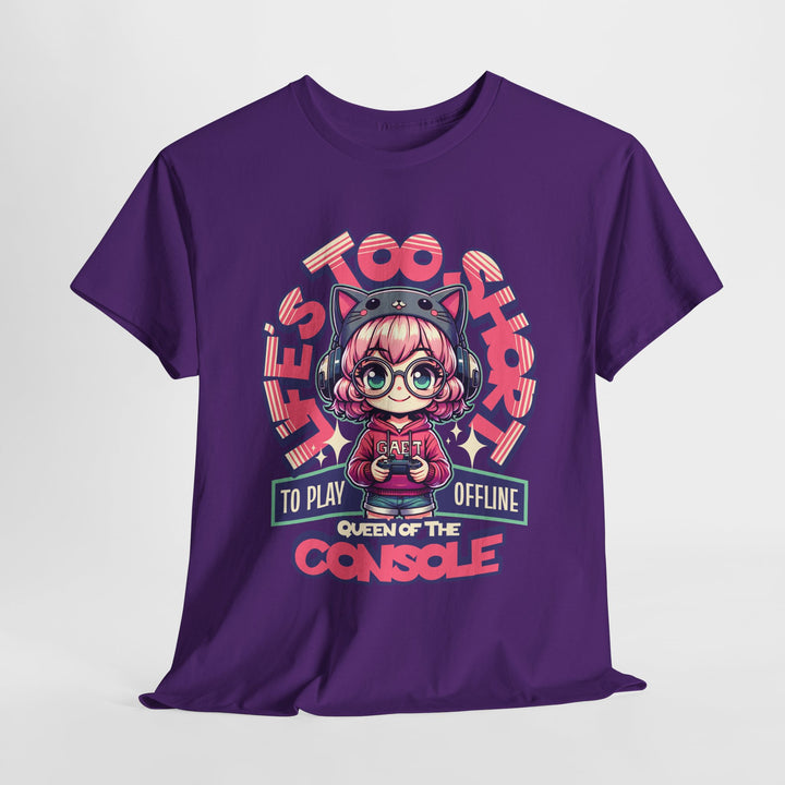 Queen of the Console - Vibzzy™ T-shirt - Retro Flynn
