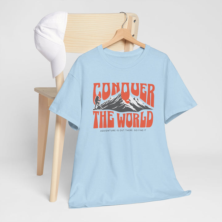 Conquer the World - Vibzzy™ T-shirt - Retro Flynn