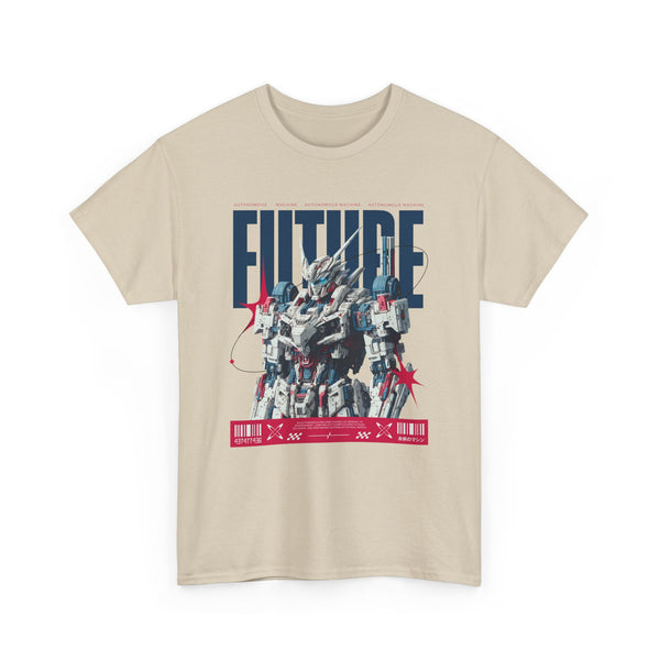 Cybernetic Mech Warrior - Vibzzy™ T-shirt - Retro Flynn