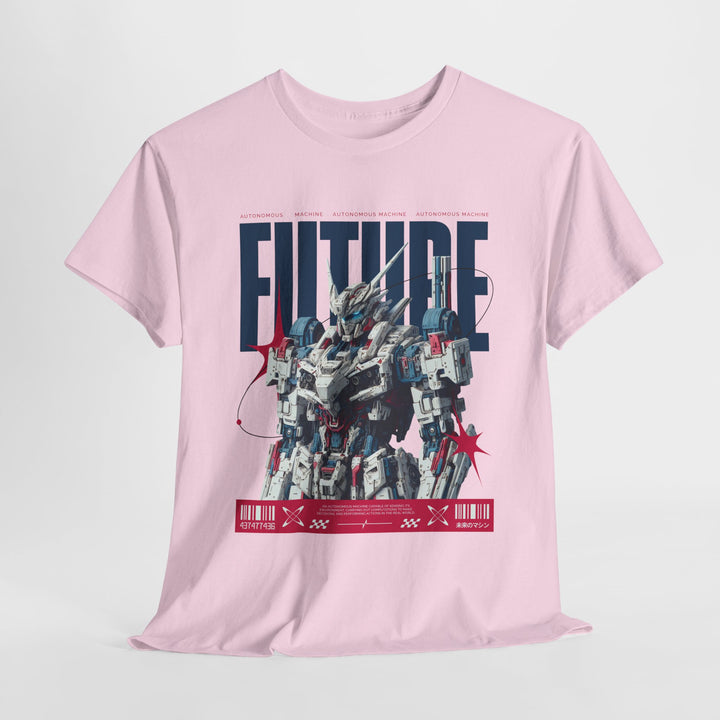 Cybernetic Mech Warrior - Vibzzy™ T-shirt - Retro Flynn