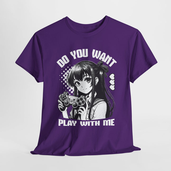 Do You Want Play With Me - Vibzzy™ T-Shirt - Retro Flynn