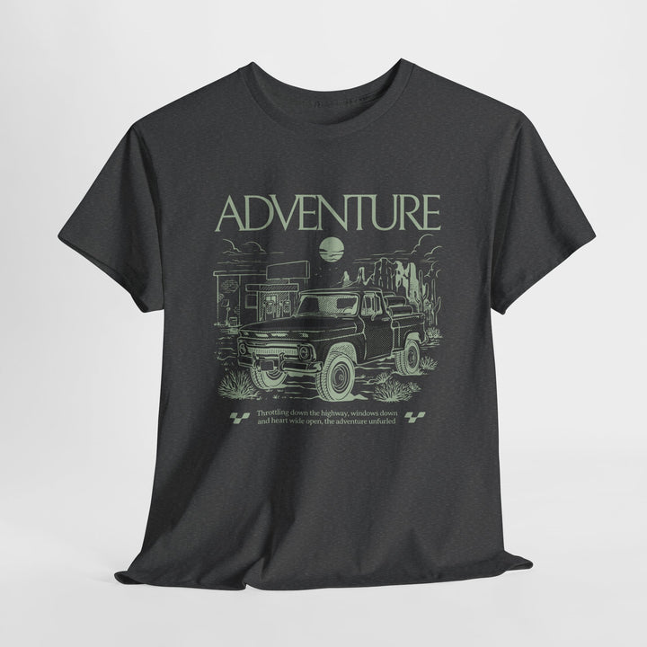 Adventure Throttle - Vibzzy™ T-shirt - Retro Flynn