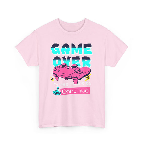 Game Over Continue - Vibzzy™ T-Shirt - Retro Flynn