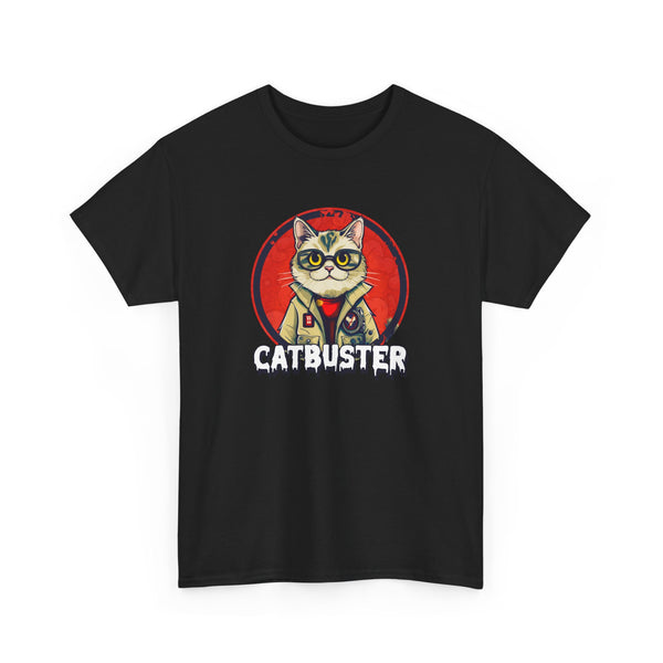 Catbuster - Vibzzy™ T-Shirt - Retro Flynn