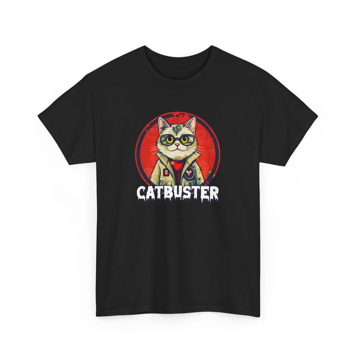Catbuster - Vibzzy™ T-Shirt - Retro Flynn