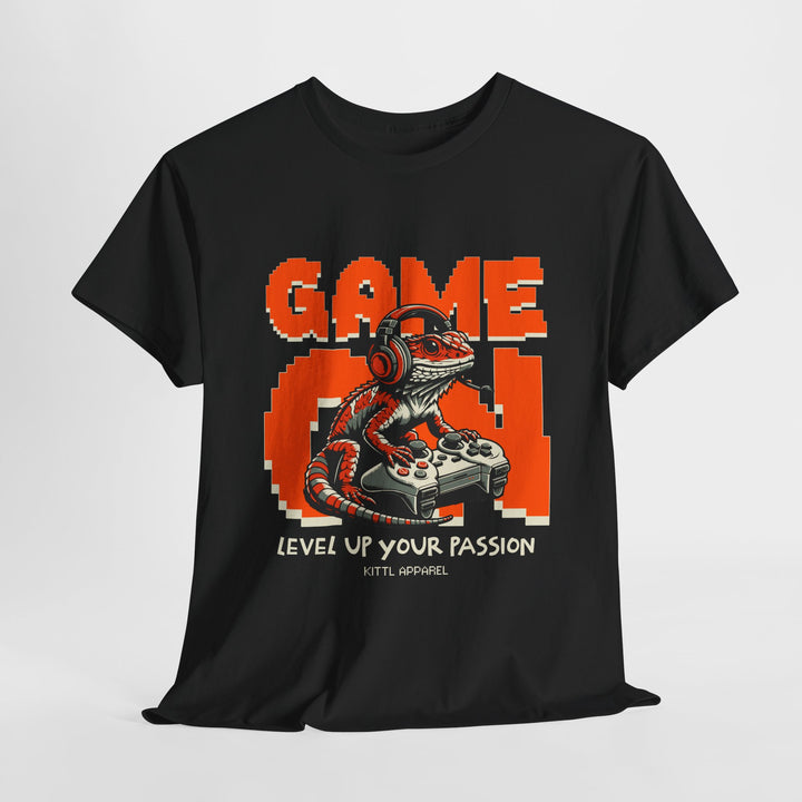 Game On Lizard - Vibzzy™ T-Shirt - Retro Flynn