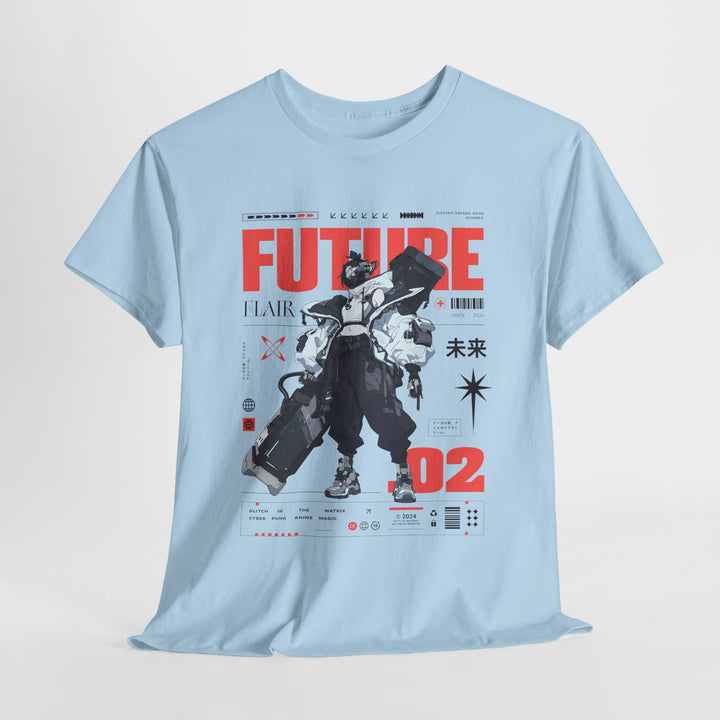 Cyber Tech Warrior - Vibzzy™ T-shirt - Retro Flynn