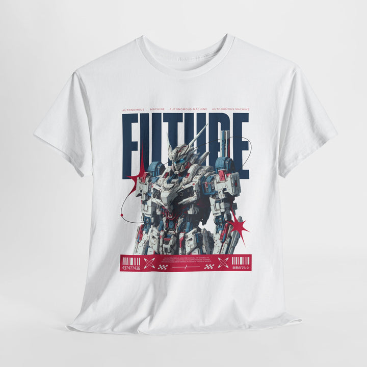 Cybernetic Mech Warrior - Vibzzy™ T-shirt - Retro Flynn