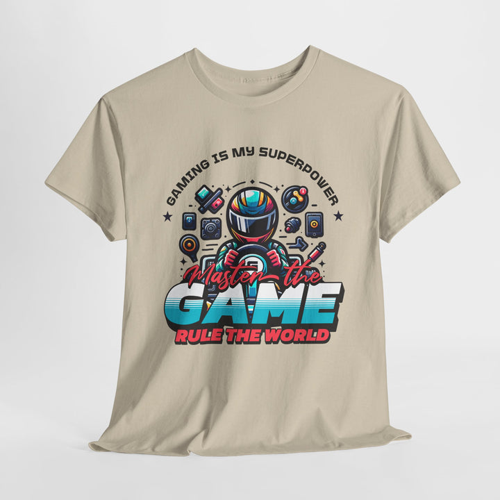 Master the Game Rule the World - Vibzzy™ T-shirt - Retro Flynn