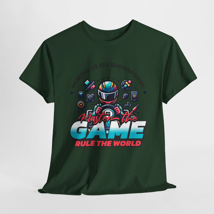 Master the Game Rule the World - Vibzzy™ T-shirt - Retro Flynn