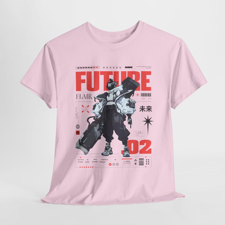Cyber Tech Warrior - Vibzzy™ T-shirt - Retro Flynn