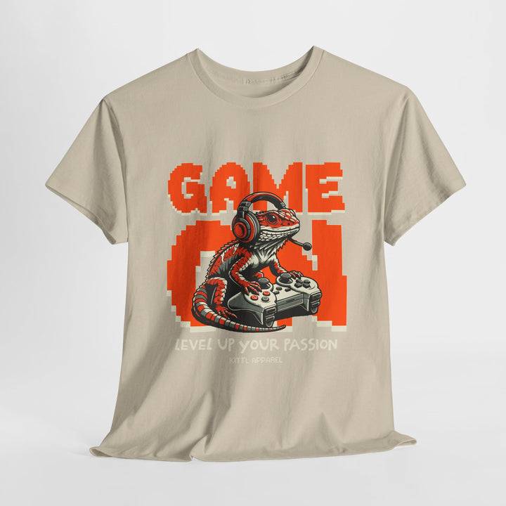 Game On Lizard - Vibzzy™ T-Shirt - Retro Flynn