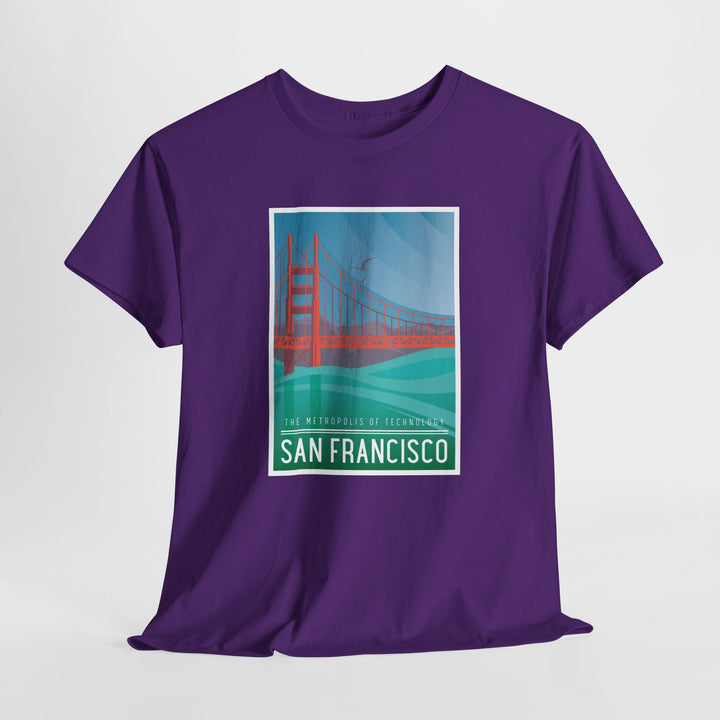 San Francisco Metropolis - Vibzzy™ T-Shirt - Retro Flynn