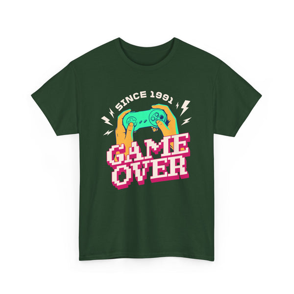 Game Over Since 1991 - Vibzzy™ T-Shirt - Retro Flynn