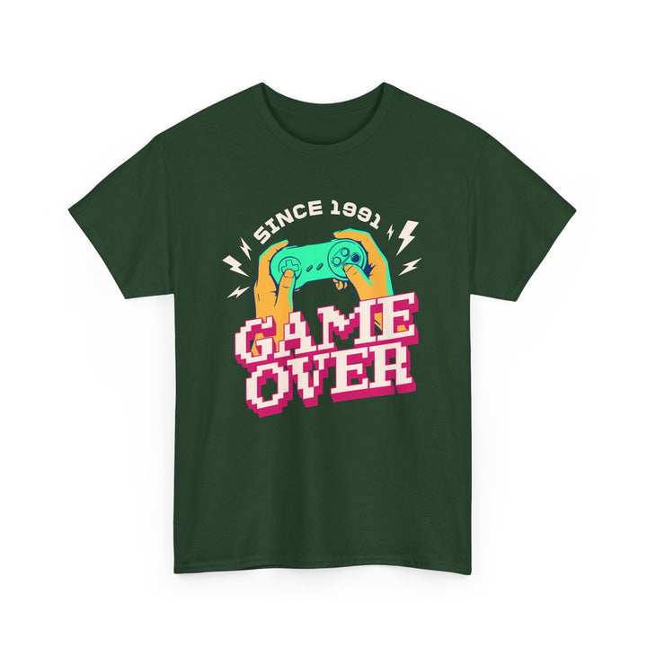Game Over Since 1991 - Vibzzy™ T-Shirt - Retro Flynn