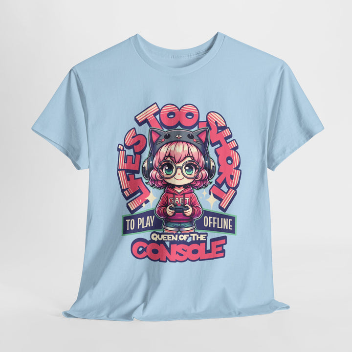 Queen of the Console - Vibzzy™ T-shirt - Retro Flynn