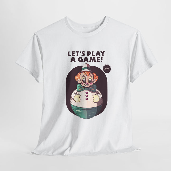 Scary Clown Game - Vibzzy™ T-shirt - Retro Flynn