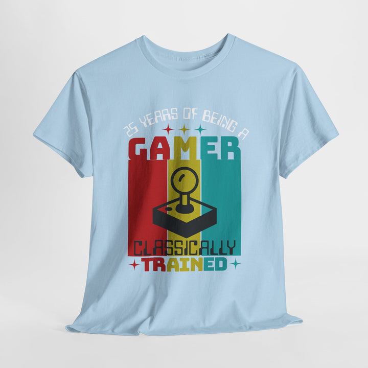 25 Years of Being a Gamer - Vibzzy™ T-Shirt - Retro Flynn